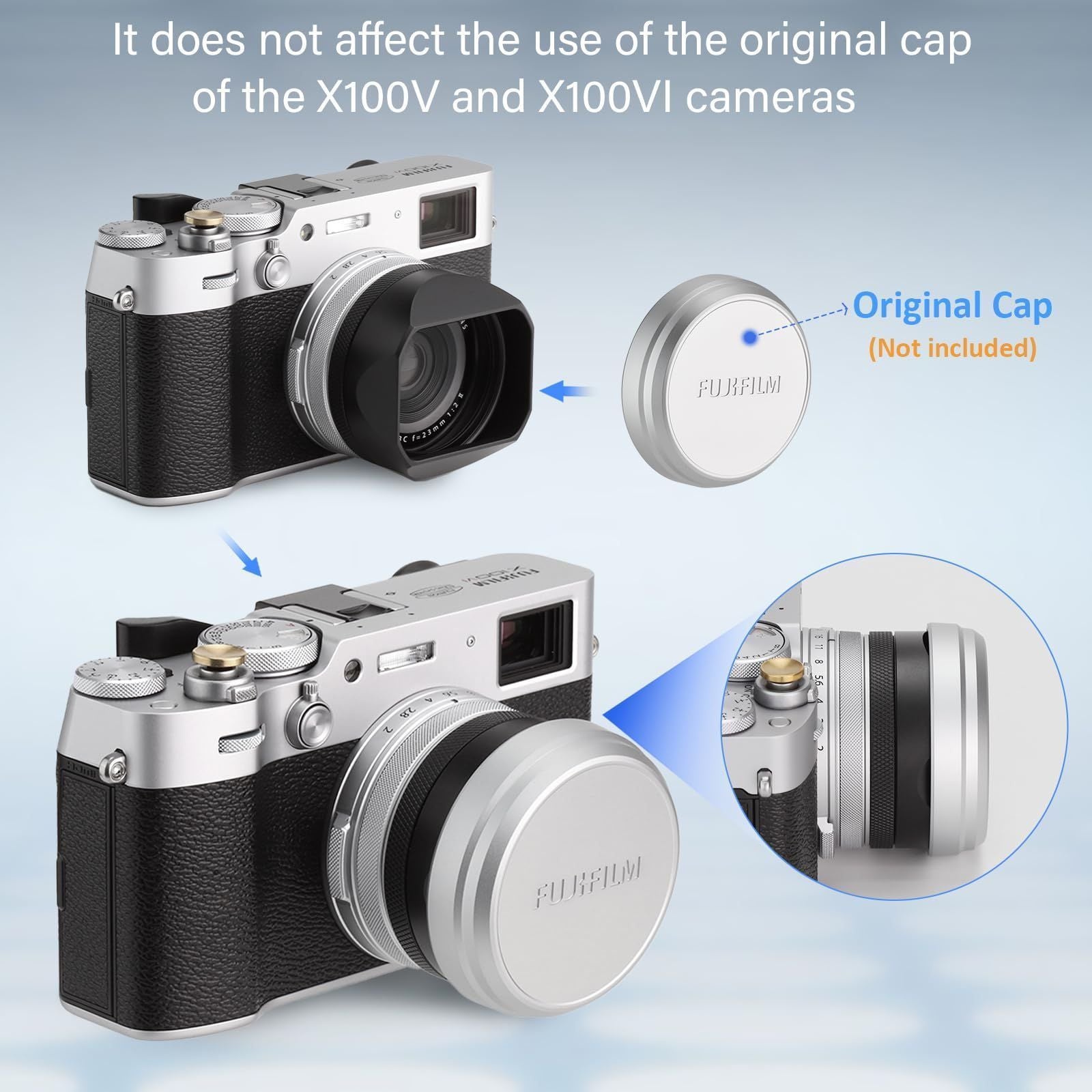 Lens Hood Haoge Lh-X54B