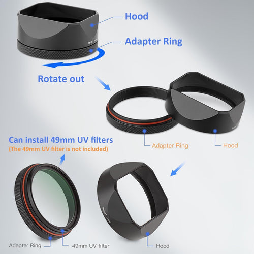 Lens Hood Haoge Lh-X54B