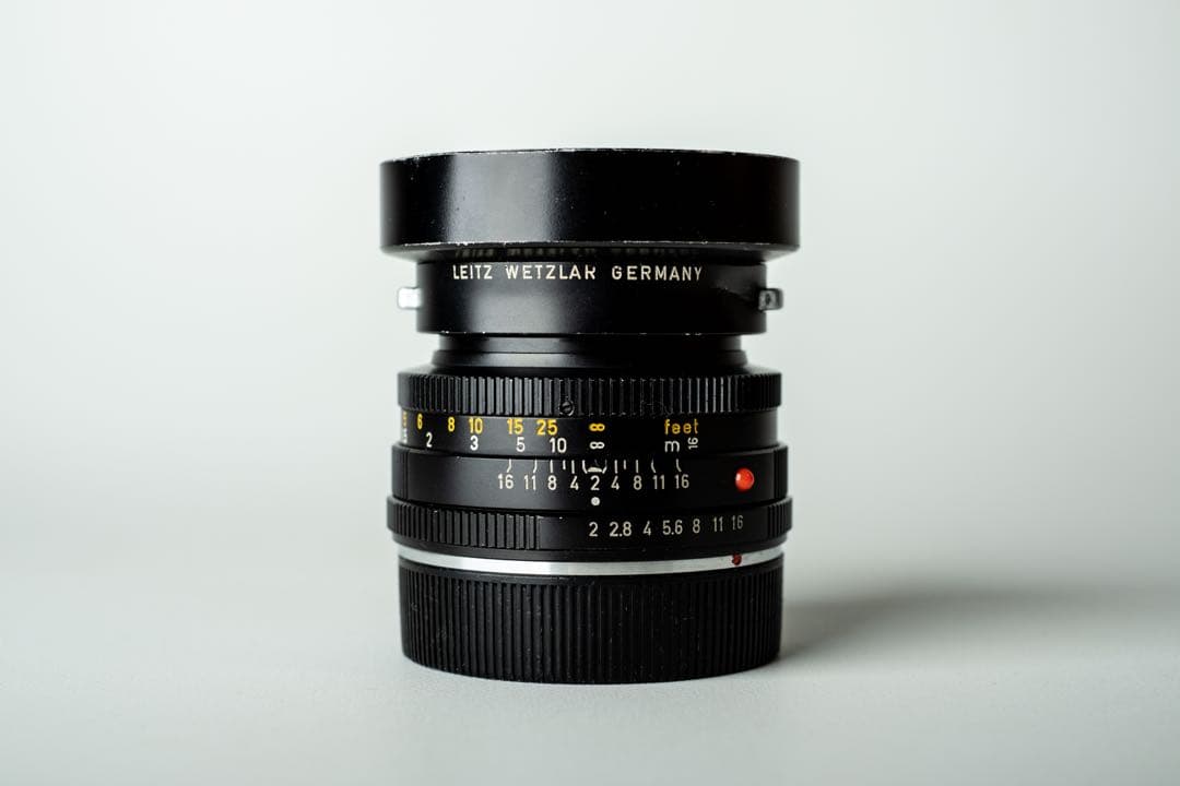 Leica Slr Camera (Film) Leitz Summicron R F2.0 3
