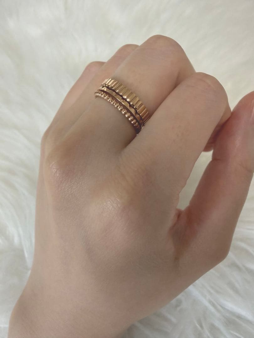Super Famicom Rings 3 13 Ebine Mico.Lor Pink Gold