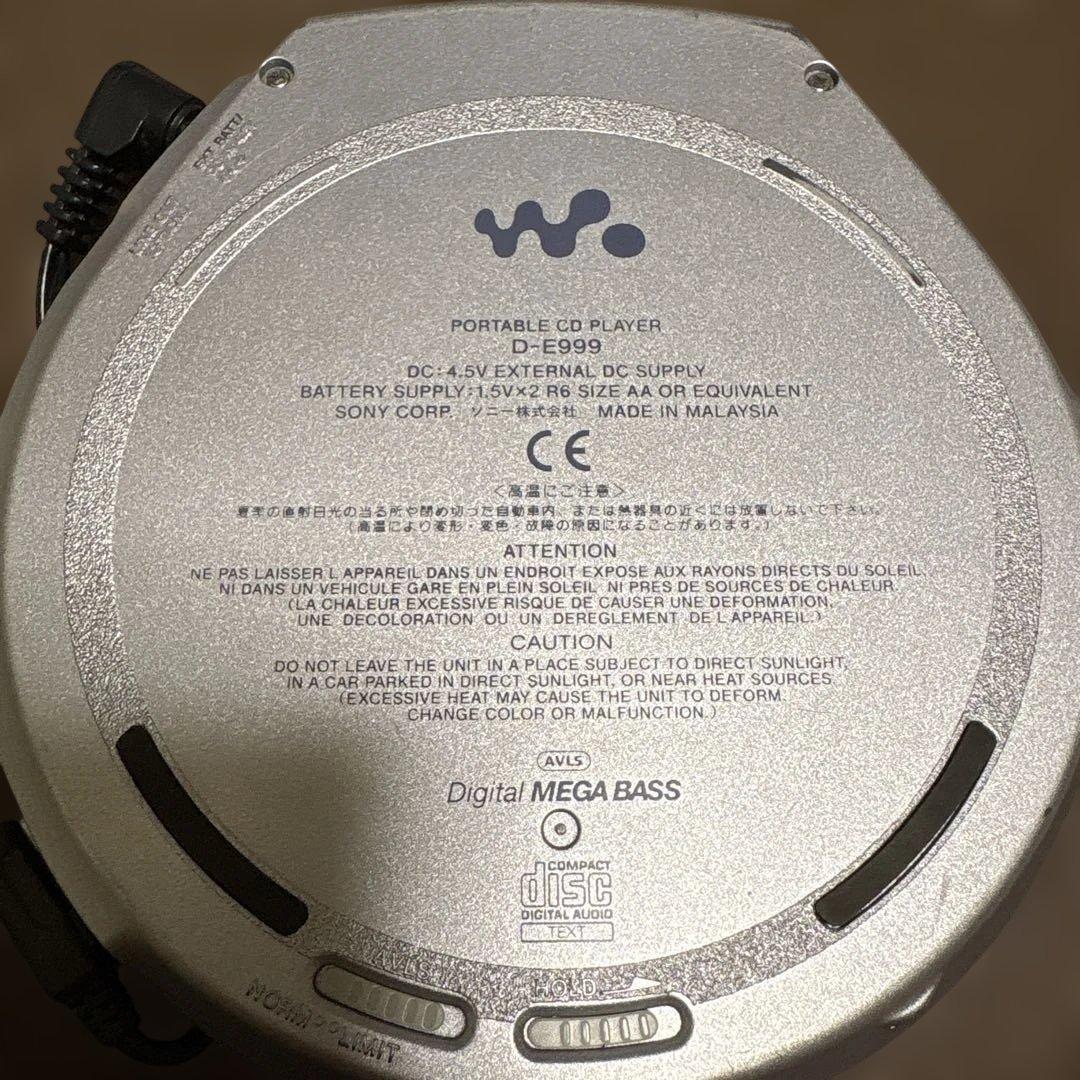 Sony Portable Cd Players Walkman D-E999