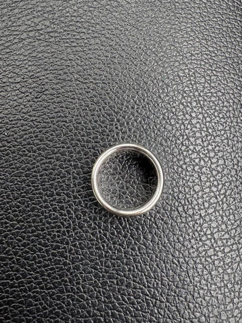 Hermes Rings Eclipse Ruban Silver Ring 925 49
