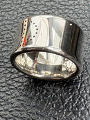 Hermes Rings Eclipse Ruban Silver Ring 925 49