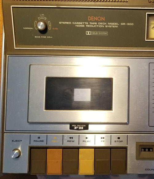 Denon Cd Md Cassette Deck Dr-300