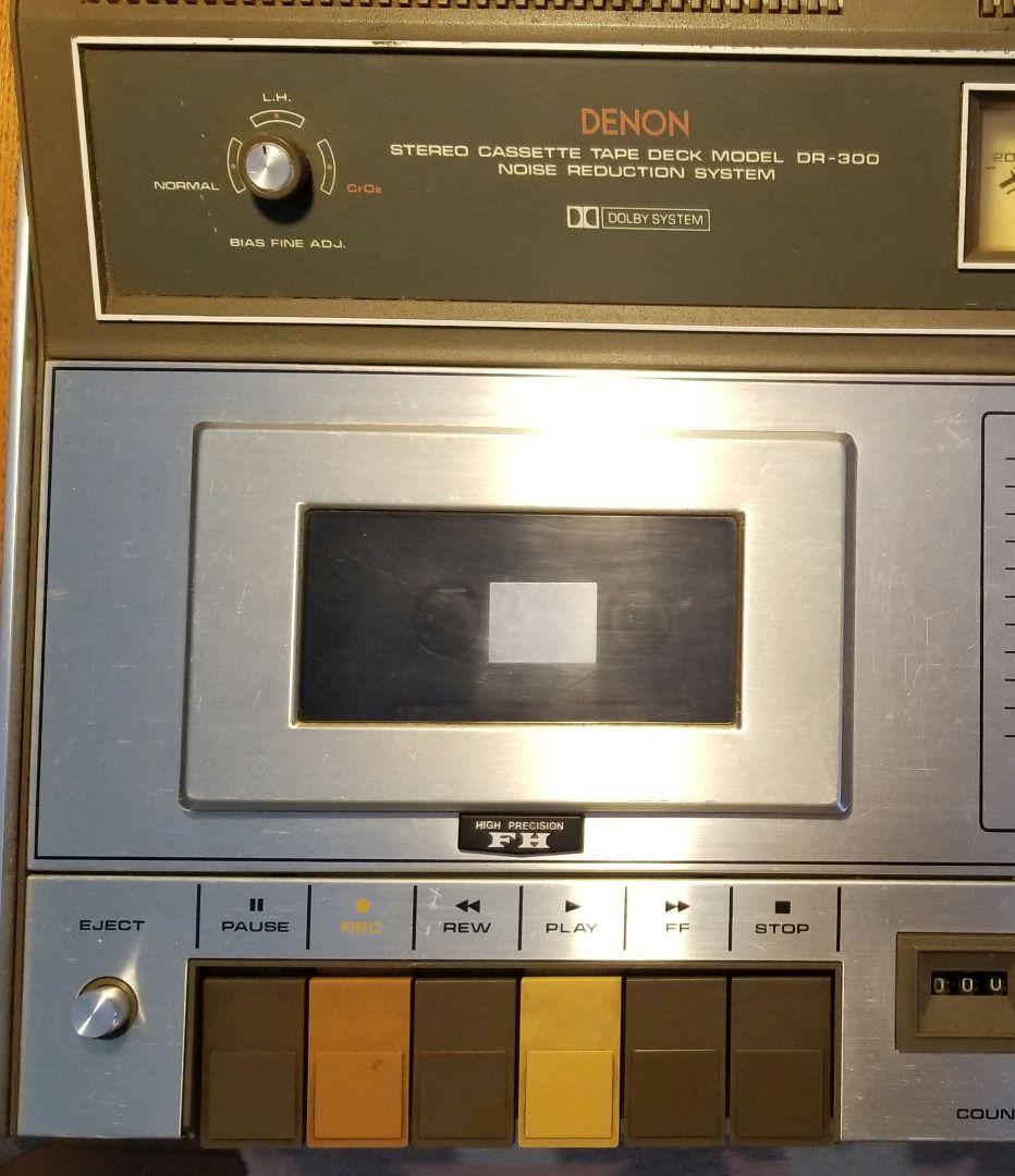Denon Cd Md Cassette Deck Dr-300