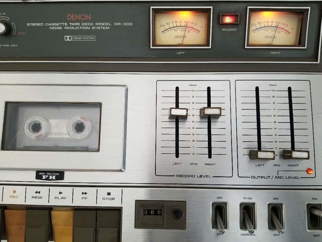 Denon Cd Md Cassette Deck Dr-300