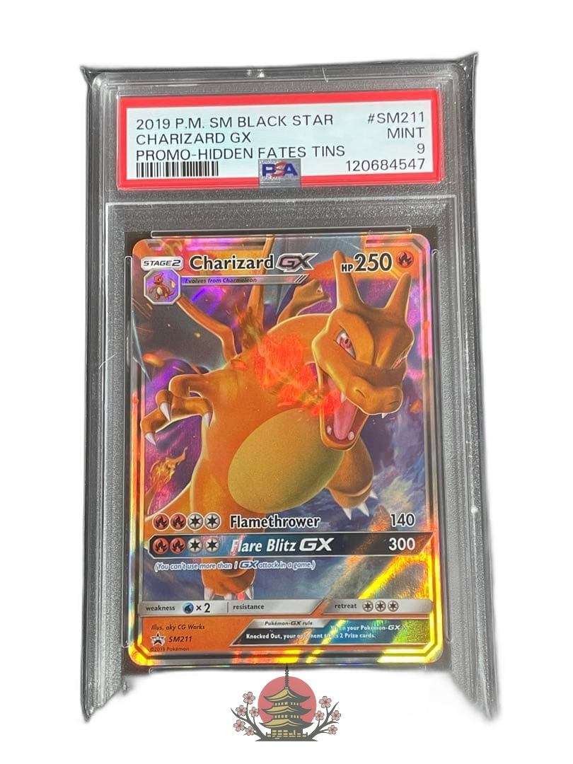 Pokemon Card Game Charizard Gx Psa9