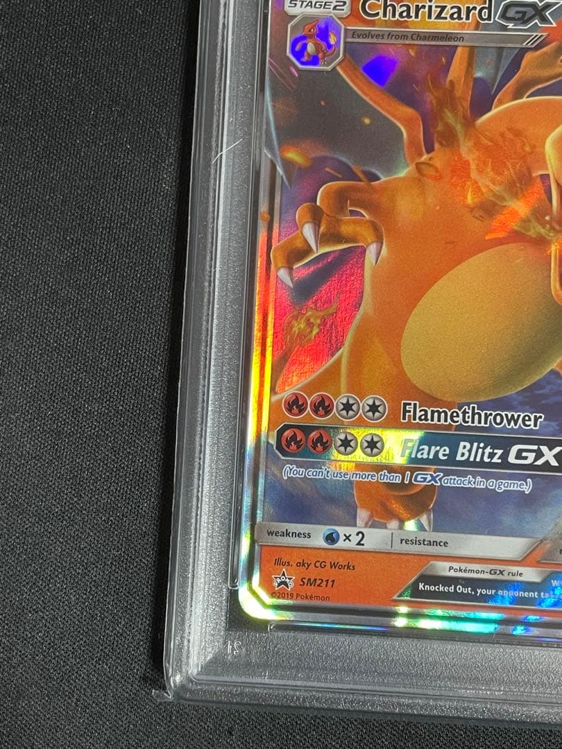 Pokemon Card Game Charizard Gx Psa9