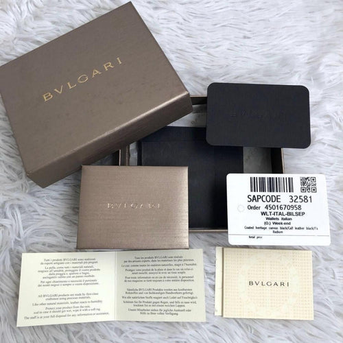 Bvlgari Bifold Wallets