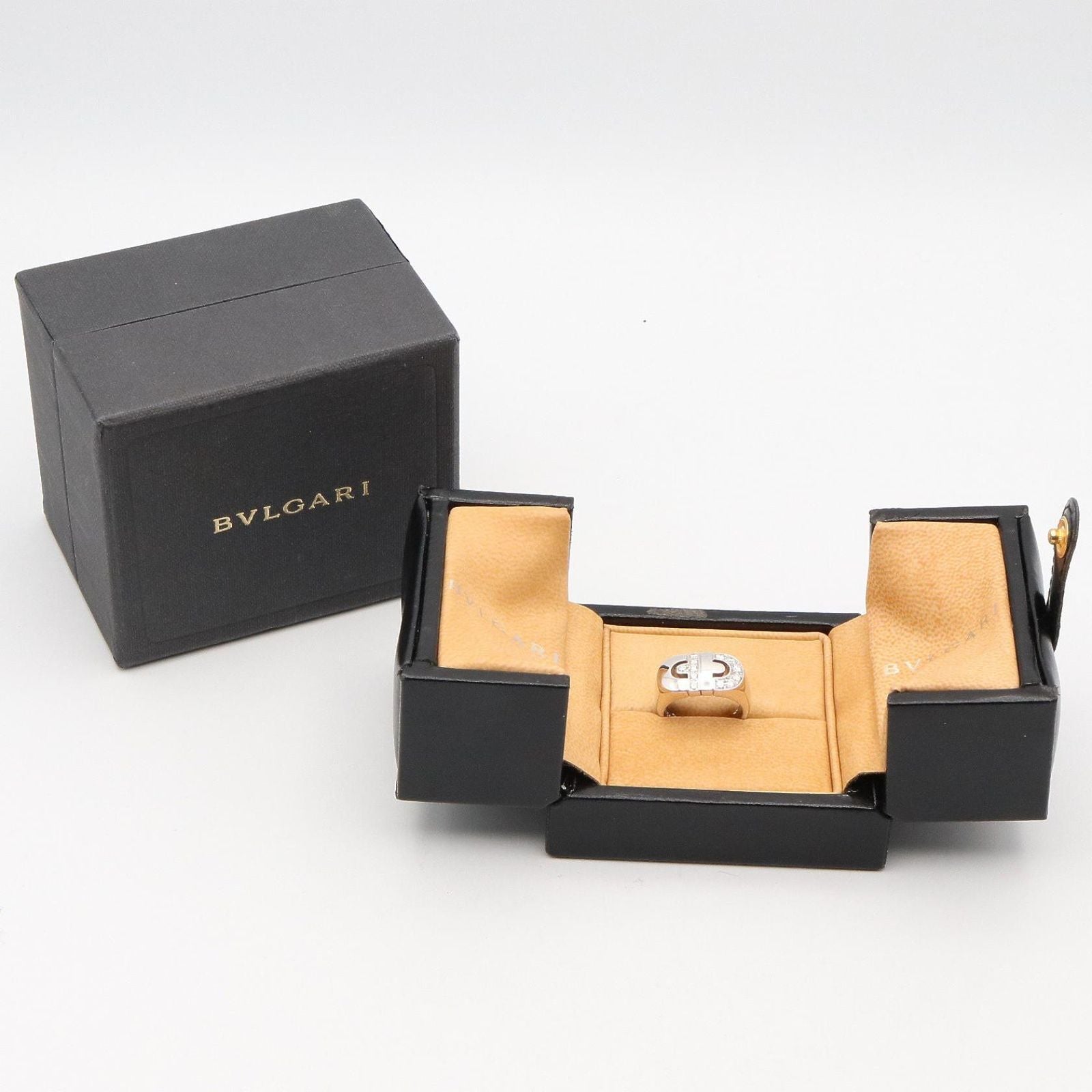Bvlgari Ring K18Wg Used A