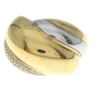 Saint Laurent Paris Ring Crystal Whirlwind