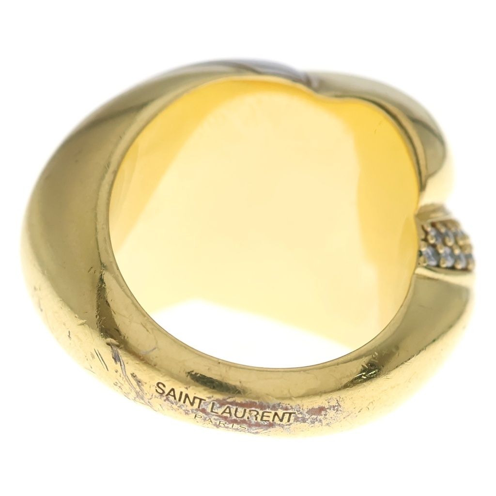 Saint Laurent Paris Ring Crystal Whirlwind