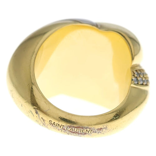 Saint Laurent Paris Ring Crystal Whirlwind
