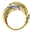 Saint Laurent Paris Ring Crystal Whirlwind