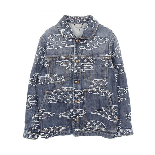 Louis Vuitton G Jean Denim Jacket Rm252M Ypz Hta83W Used A