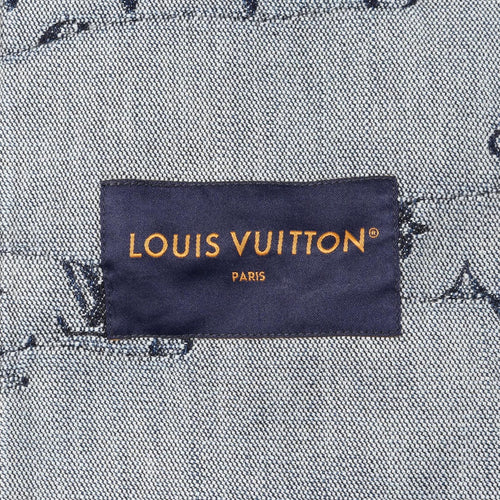 Louis Vuitton G Jean Denim Jacket Rm252M Ypz Hta83W Used A