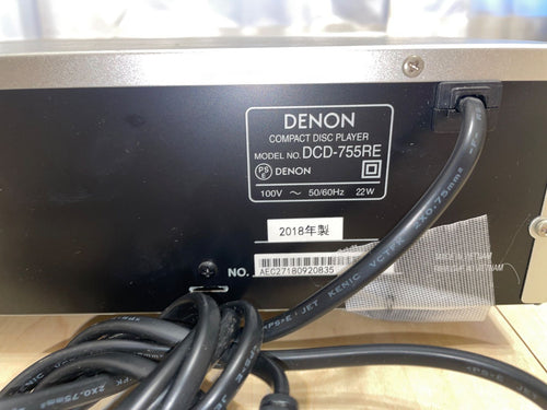Cd Sacd Player Denon Dcd-755Re 32Bit Dac _346