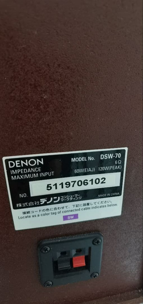 Denon Surround Speakers, Rear Soundbars