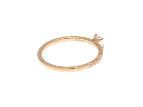 Cartier Ring R/Yg/D/1.4G/#50 B4232950 9.5 471