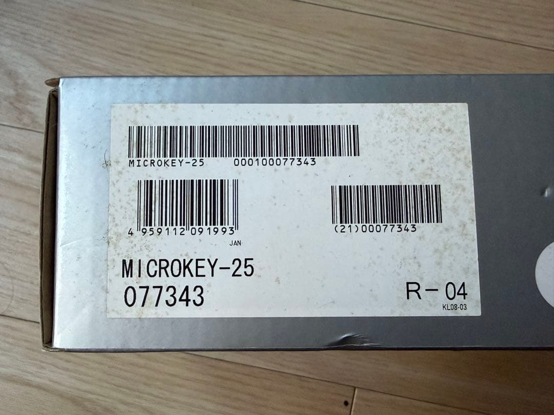 Korg Midi Keyboard Pad Microkey-25 Tascam Us-2X2
