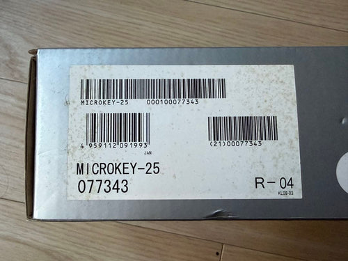 Korg Midi Keyboard Pad Microkey-25 Tascam Us-2X2