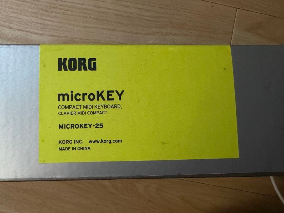 Korg Midi Keyboard Pad Microkey-25 Tascam Us-2X2