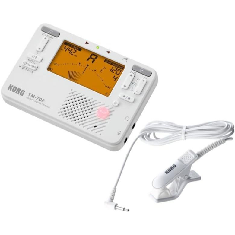 Korg Tuner Tm-70F Wh Tm70
