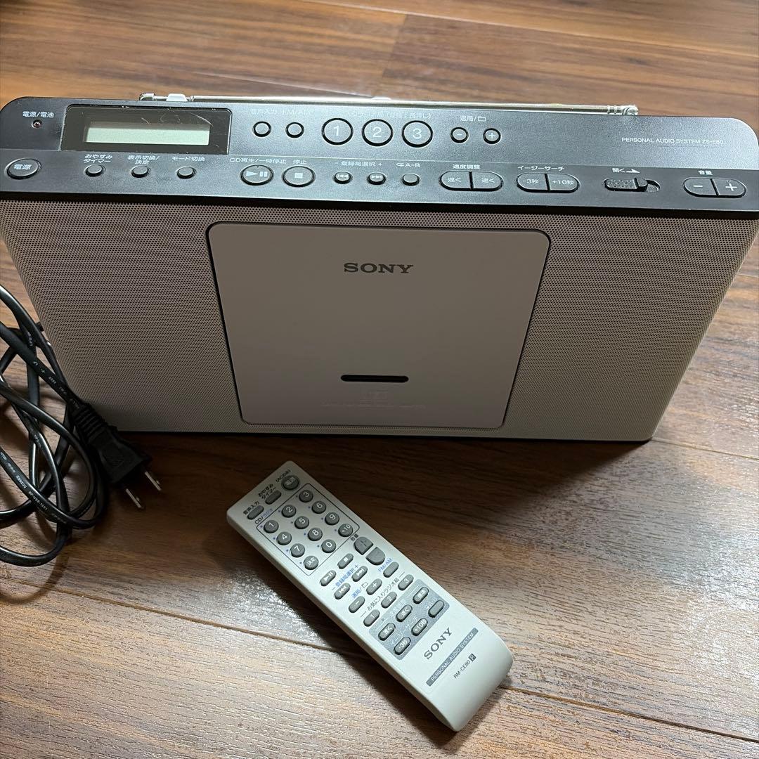 Sony Cd, Md Cassette Decks Personal Audio System Zs-E80