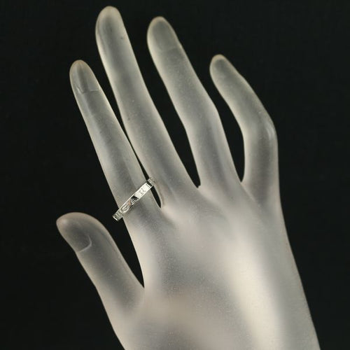 Bvlgari Ring Bb 50 Pt950 #193566