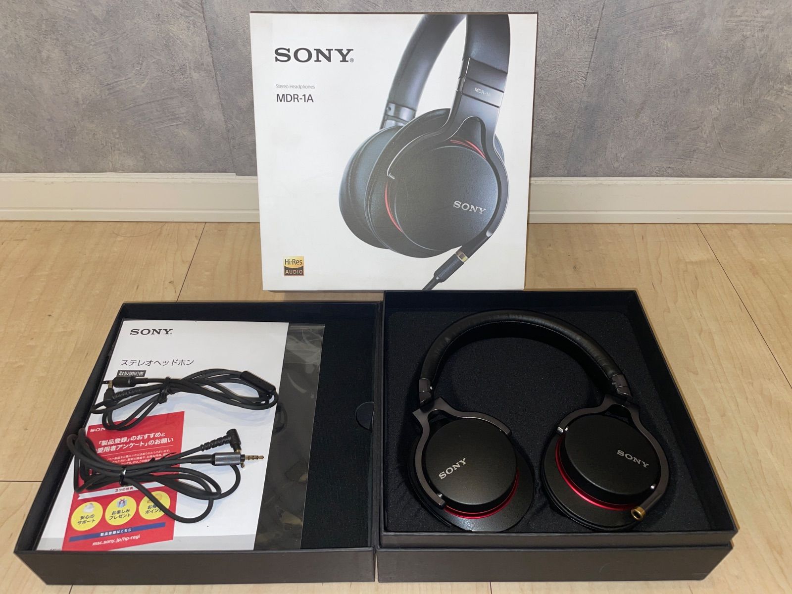 Wired Headphone Sony Mdr-1A _359