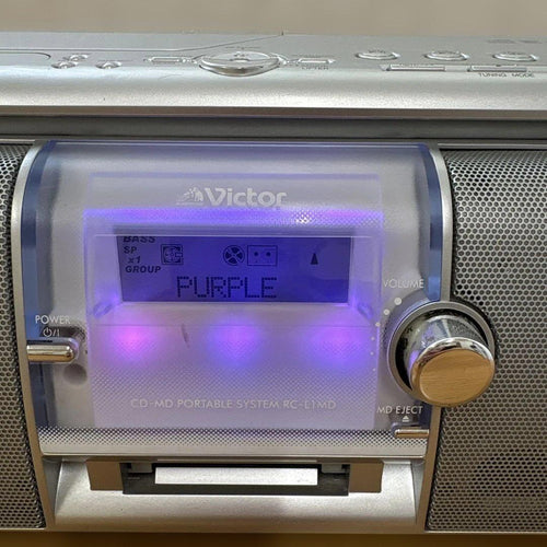 Victor Cd, Md Cassette Decks Clavia Cd-Md Rc-L1Md