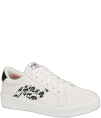 Sneakers Ryka Womens Viv Next Leopard Logo Lace Up Whiteleopard