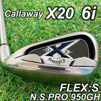 Callaway Golf Single Iron X20 6I S 6