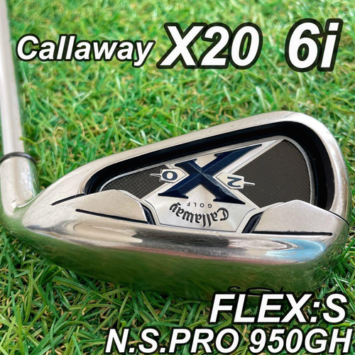 Callaway Golf Single Iron X20 6I S 6