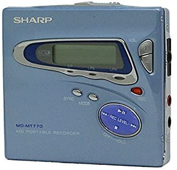 Portable Md Player Sharp Md-Mt770-A
