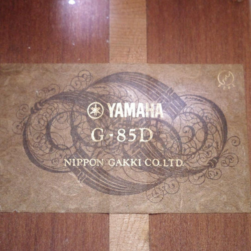 Yamaha Classical Guitars G-85D