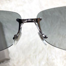Bvlgari Sunglasses Rimless Sunglass Y2K 00S Archive