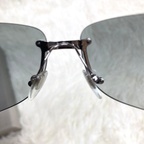 Bvlgari Sunglasses Rimless Sunglass Y2K 00S Archive