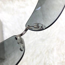 Bvlgari Sunglasses Rimless Sunglass Y2K 00S Archive