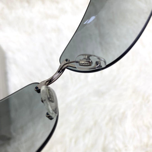 Bvlgari Sunglasses Rimless Sunglass Y2K 00S Archive