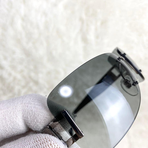 Bvlgari Sunglasses Rimless Sunglass Y2K 00S Archive