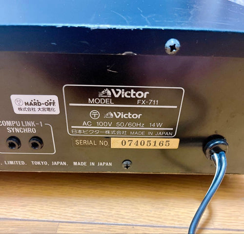 Victor Radio Tuner Fx-711 Am Fm