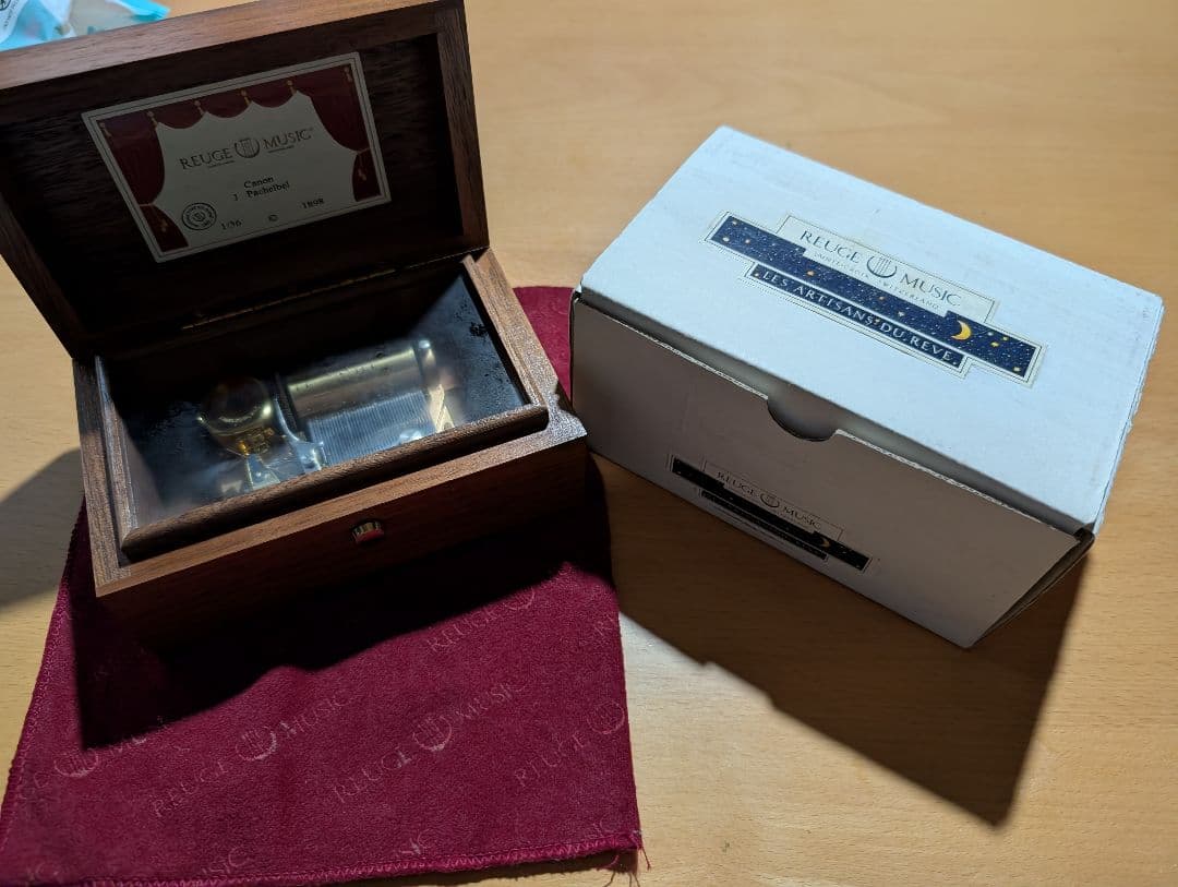 Music Box Reuge Canon Pachelbel
