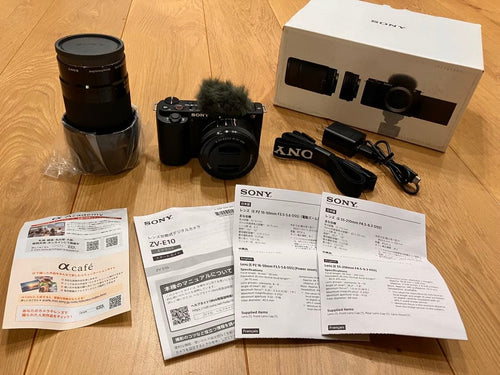 Sony Mirrorless Interchangeable Lens Cameras Vlog Vlogcam Aps-C