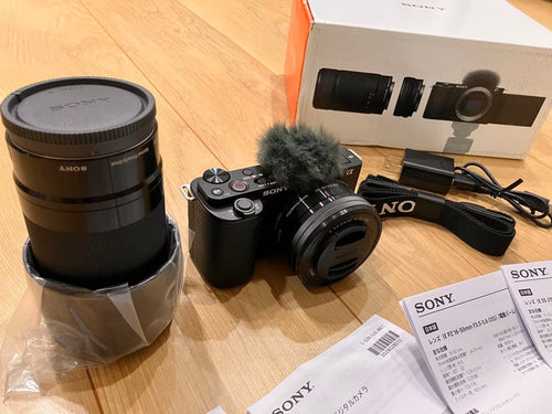 Sony Mirrorless Interchangeable Lens Cameras Vlog Vlogcam Aps-C