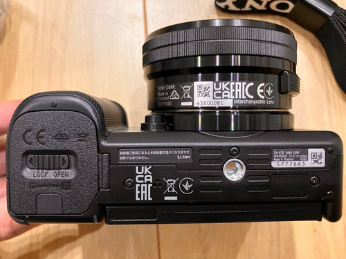 Sony Mirrorless Interchangeable Lens Cameras Vlog Vlogcam Aps-C