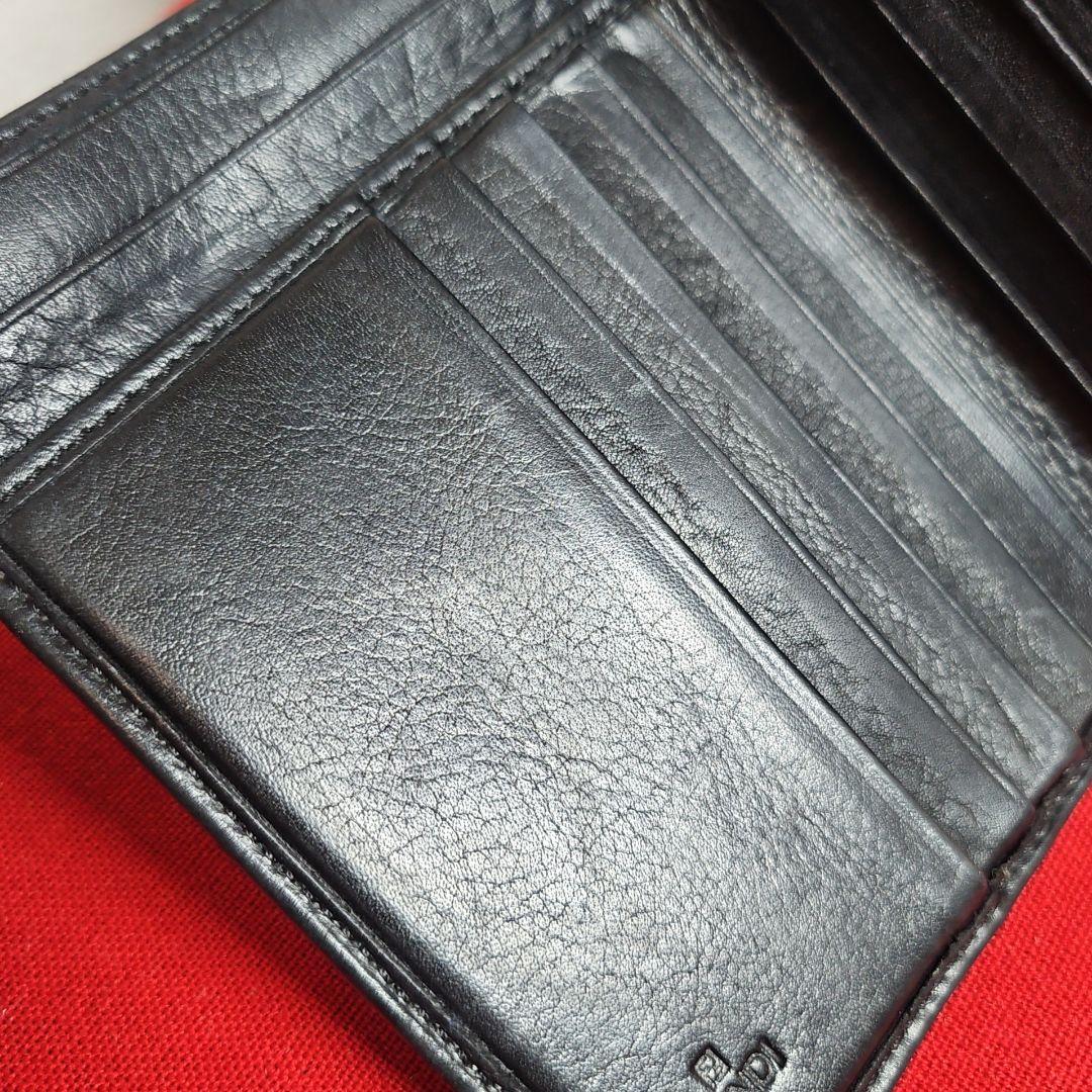 Fendi Bifold Wallets W Beige X Black Gold