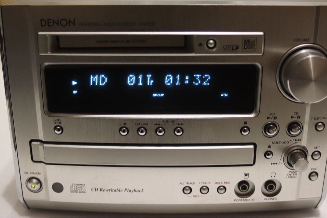 Denon Mini Component Systems D-Me33 Cd Md