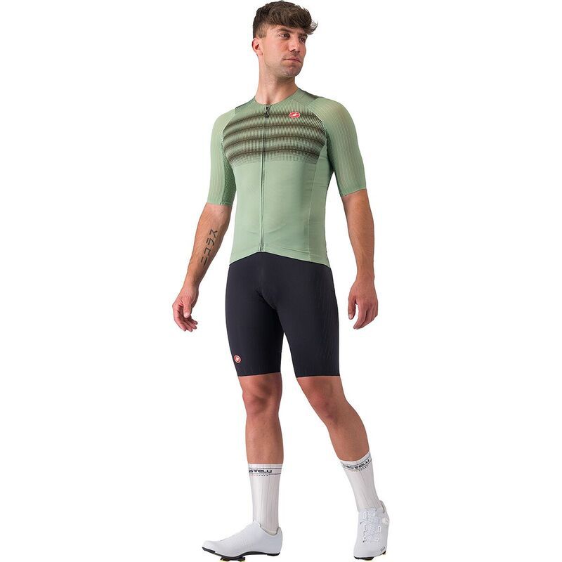 T -Shirt Castelli Aero Race 8 Edition Jersey Mens Green Pepperdeep