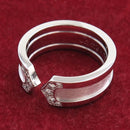 Cartier Ring C2 /Sm#49( 9 A